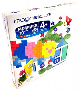 MAGNETICUS. Миди-мозаика Гусеница, 384 элемента, 10 цветов (Magneticus, MM-16BL)